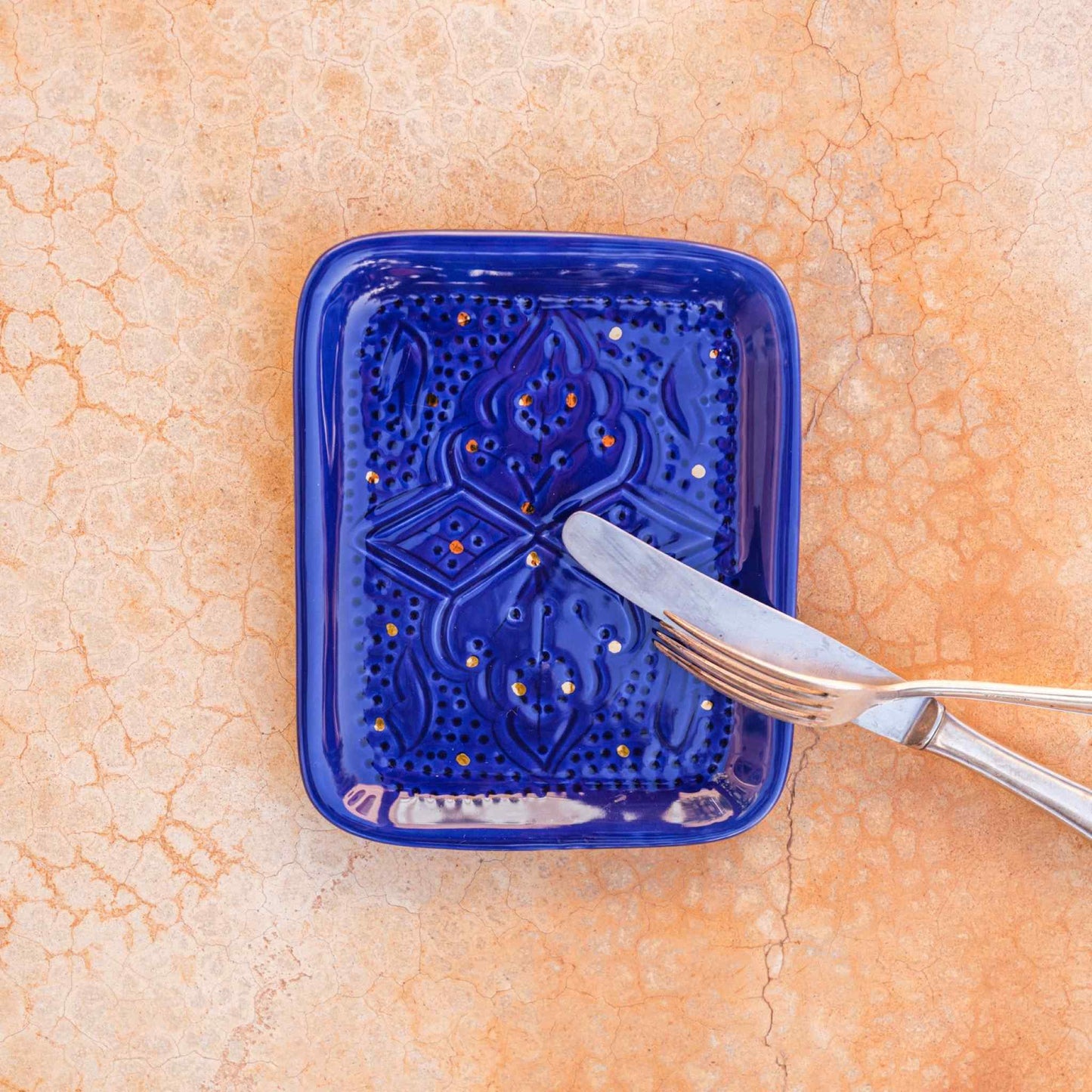 Small Tray Impression Gold Ceramic