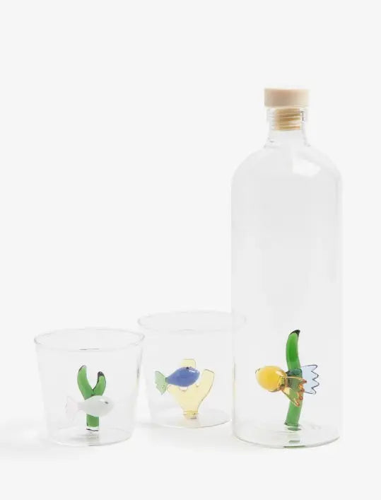 Animal Farm Bottle With Fish And Seagrass Ichendorf