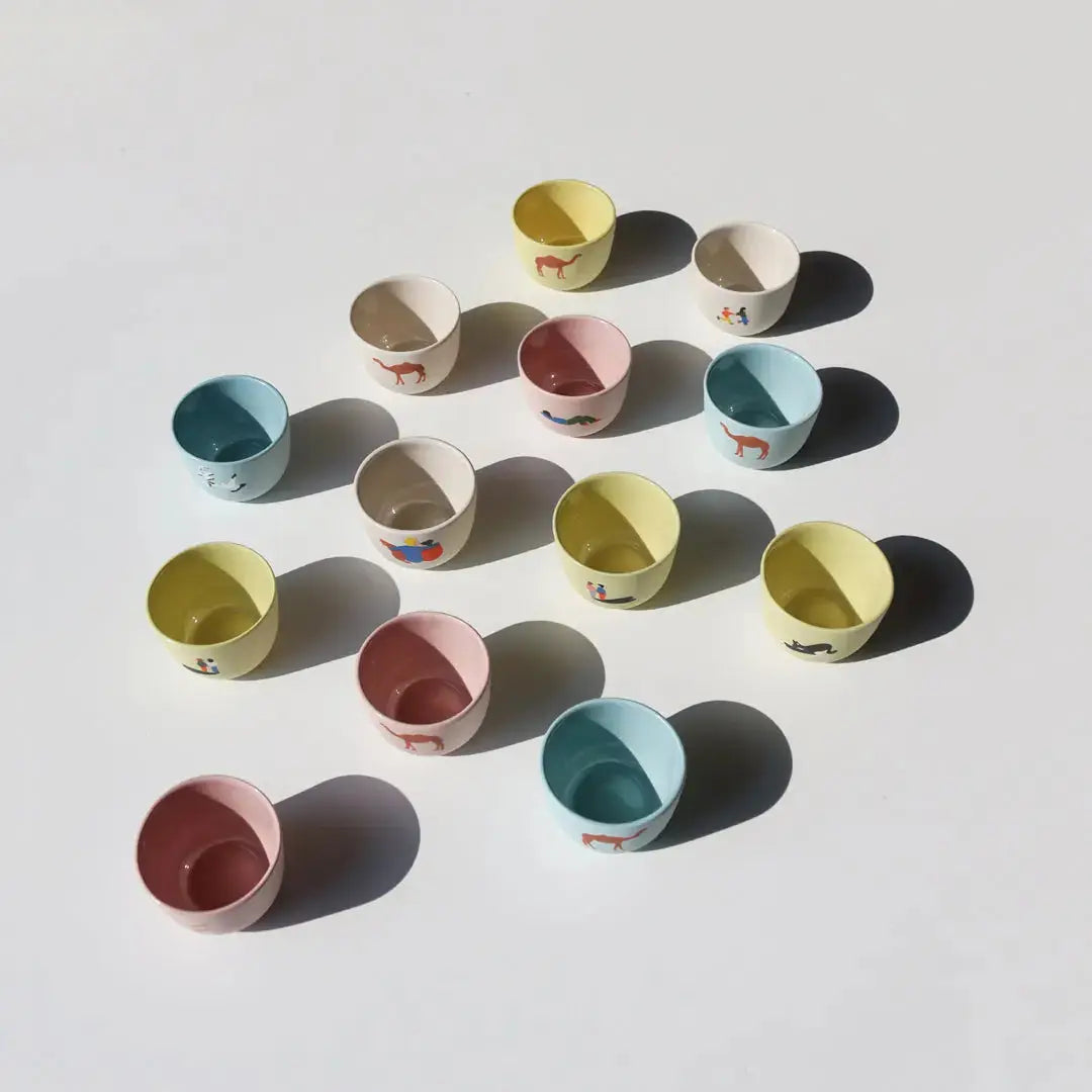 Family Small Cup Beige Top Top