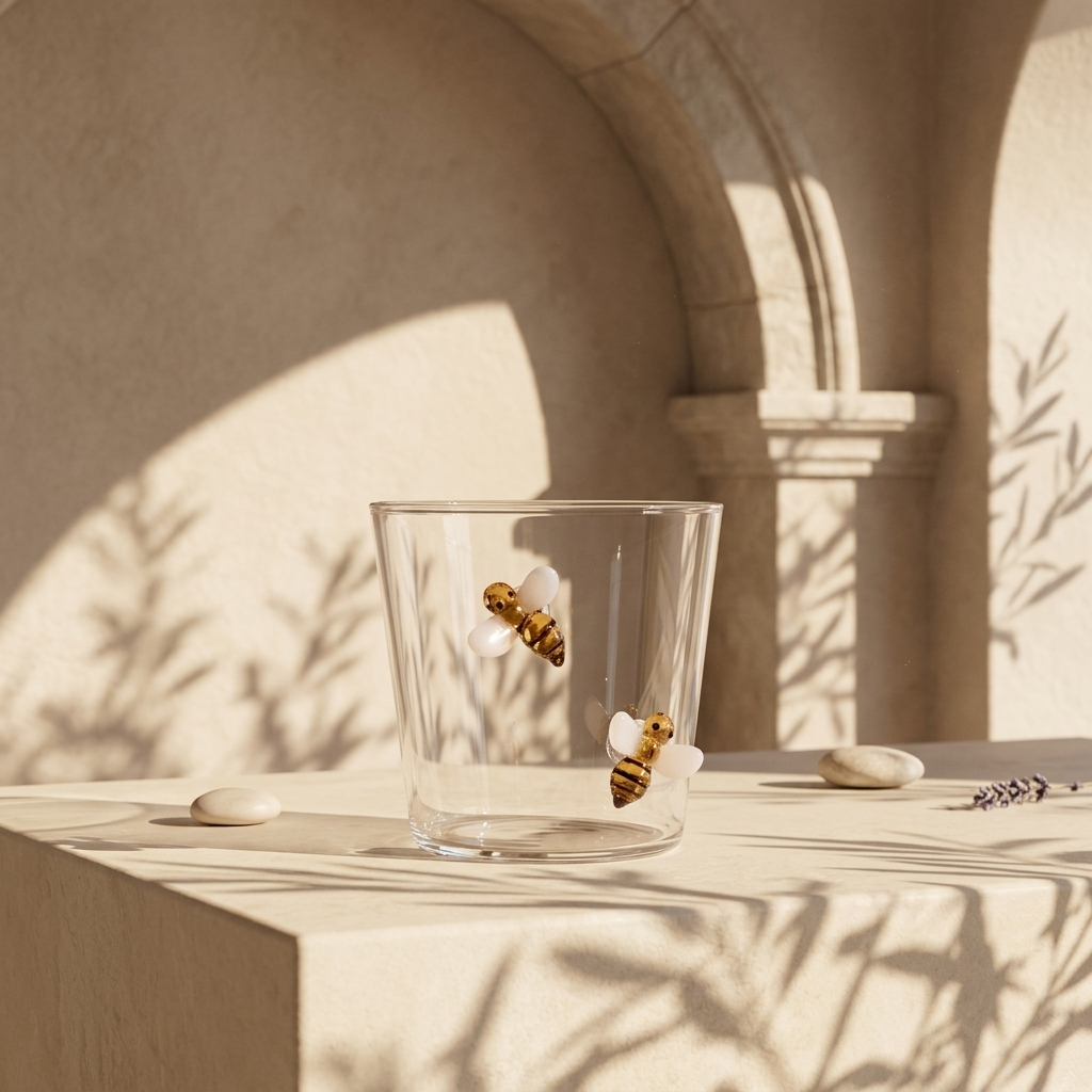 Garden Picnic Tumbler Bees