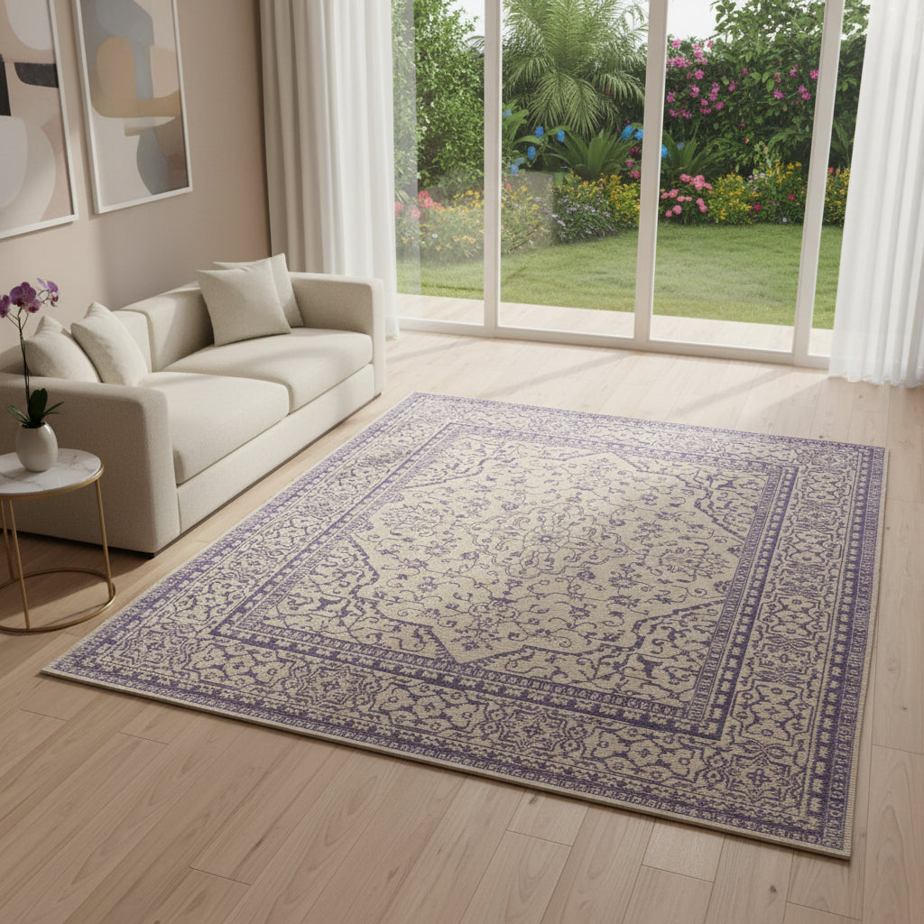 Imperial Grey Blue Heritage Carpet 1