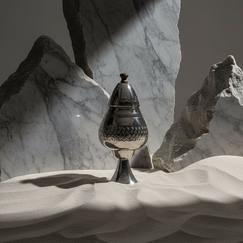 Mubkhar Camel Small Silver