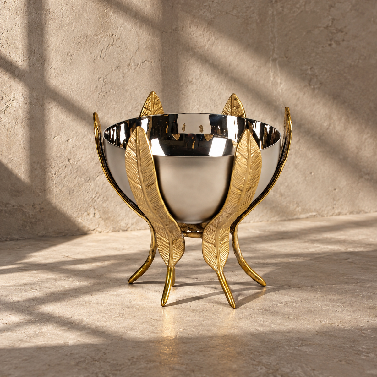 وعاء ريشة ورقة