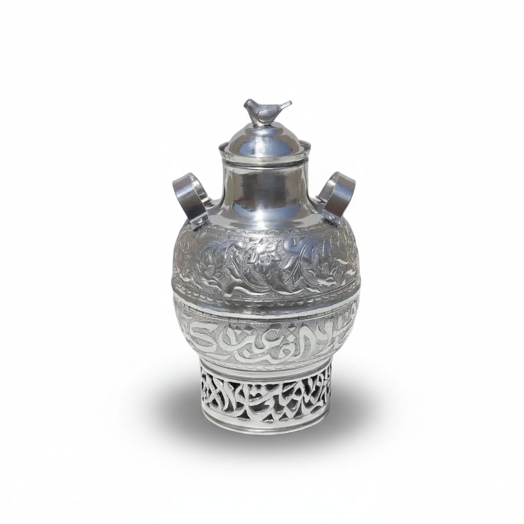 Silver Fuul Jar Maher Hassoun