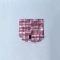 Load image into Gallery viewer, Cotton Breadsticks Basket Checkered Pale Red
