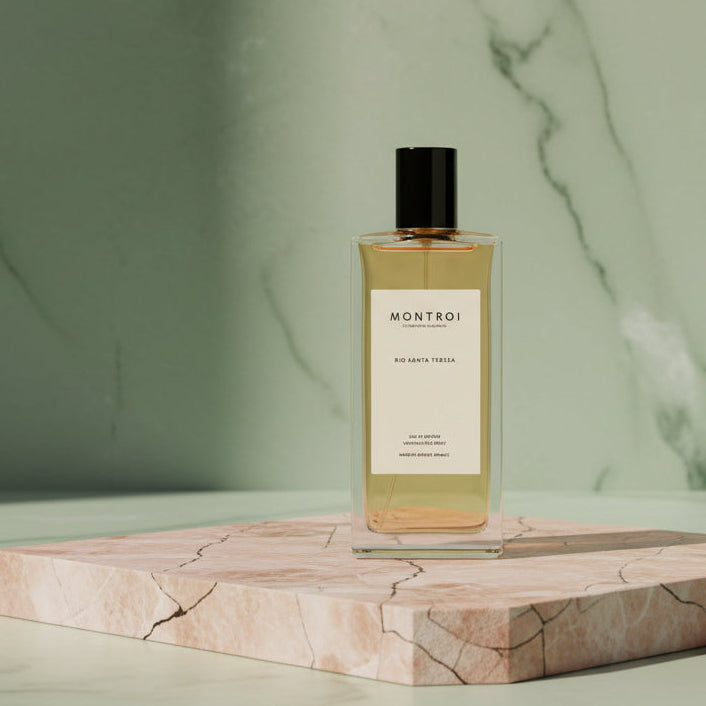 Rio Santa Teresa Eau de Parfum 100ml bottle with vibrant fragrance capturing Rio de Janeiro's spirit.