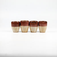 Load image into Gallery viewer, Brown Espresso Cups

