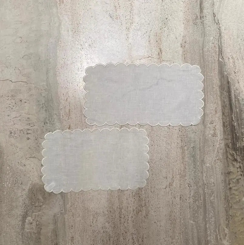 Linen Tray Cloth Rectangular Small Tableware Pieces