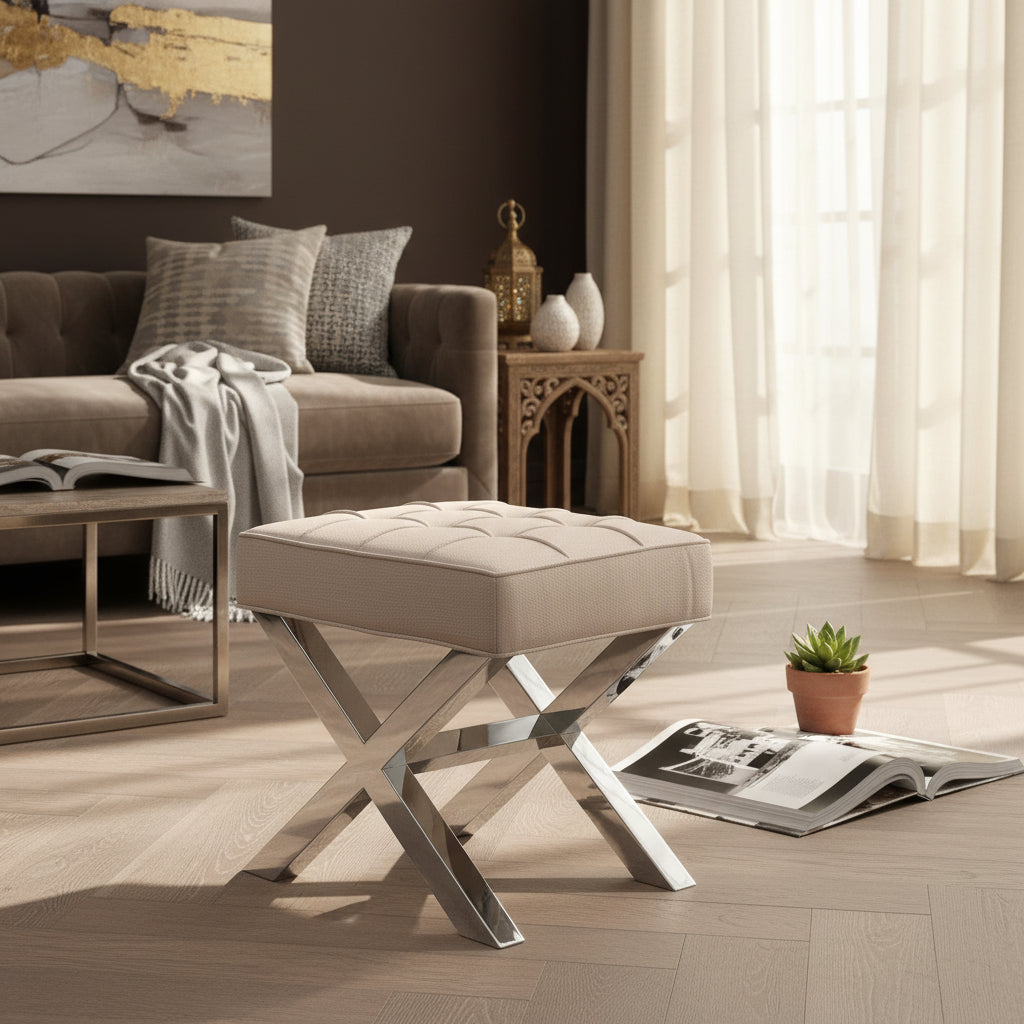 Stool Beckman Panama Natural - Pieces SA