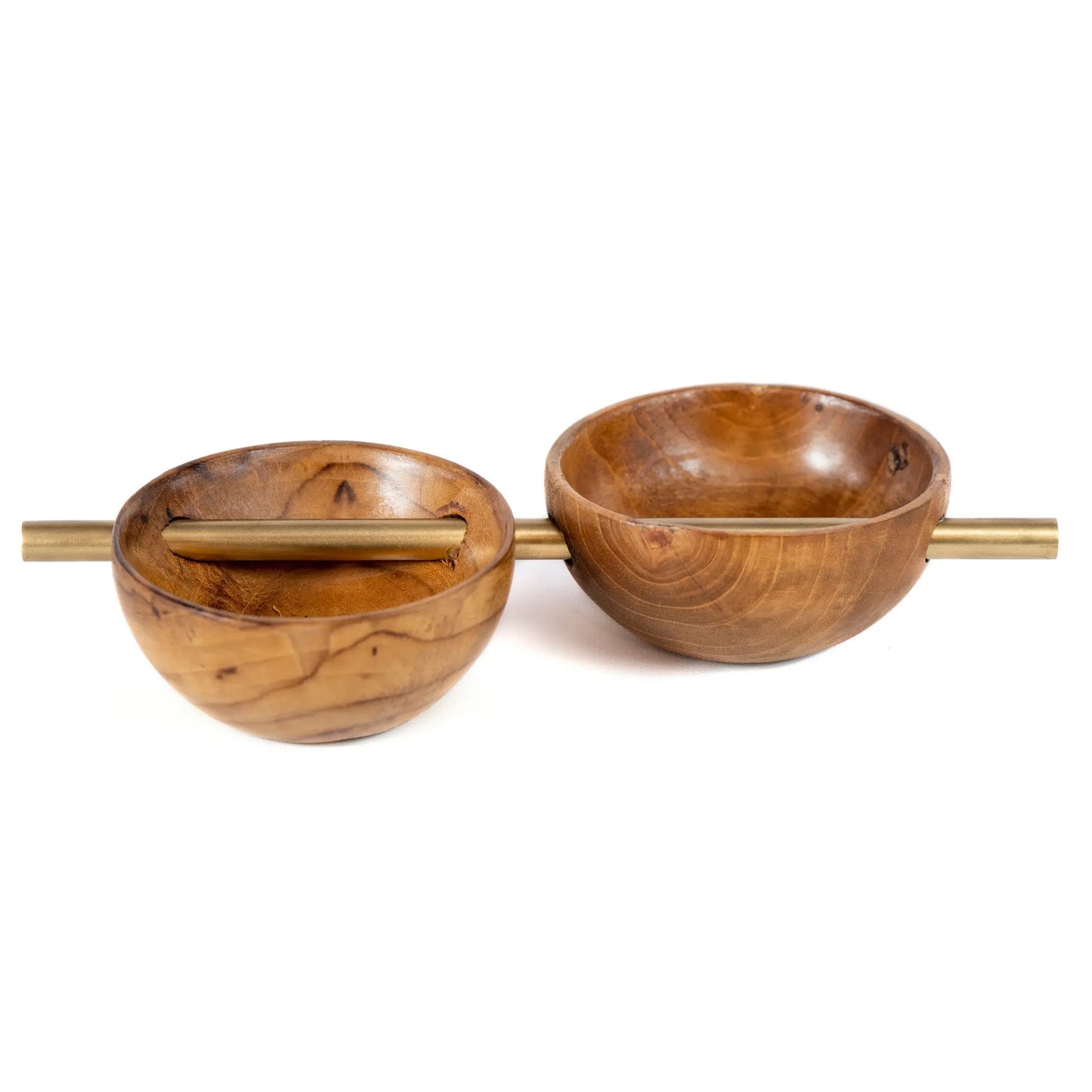 Salt and Pepper Polka Red Oak Devi