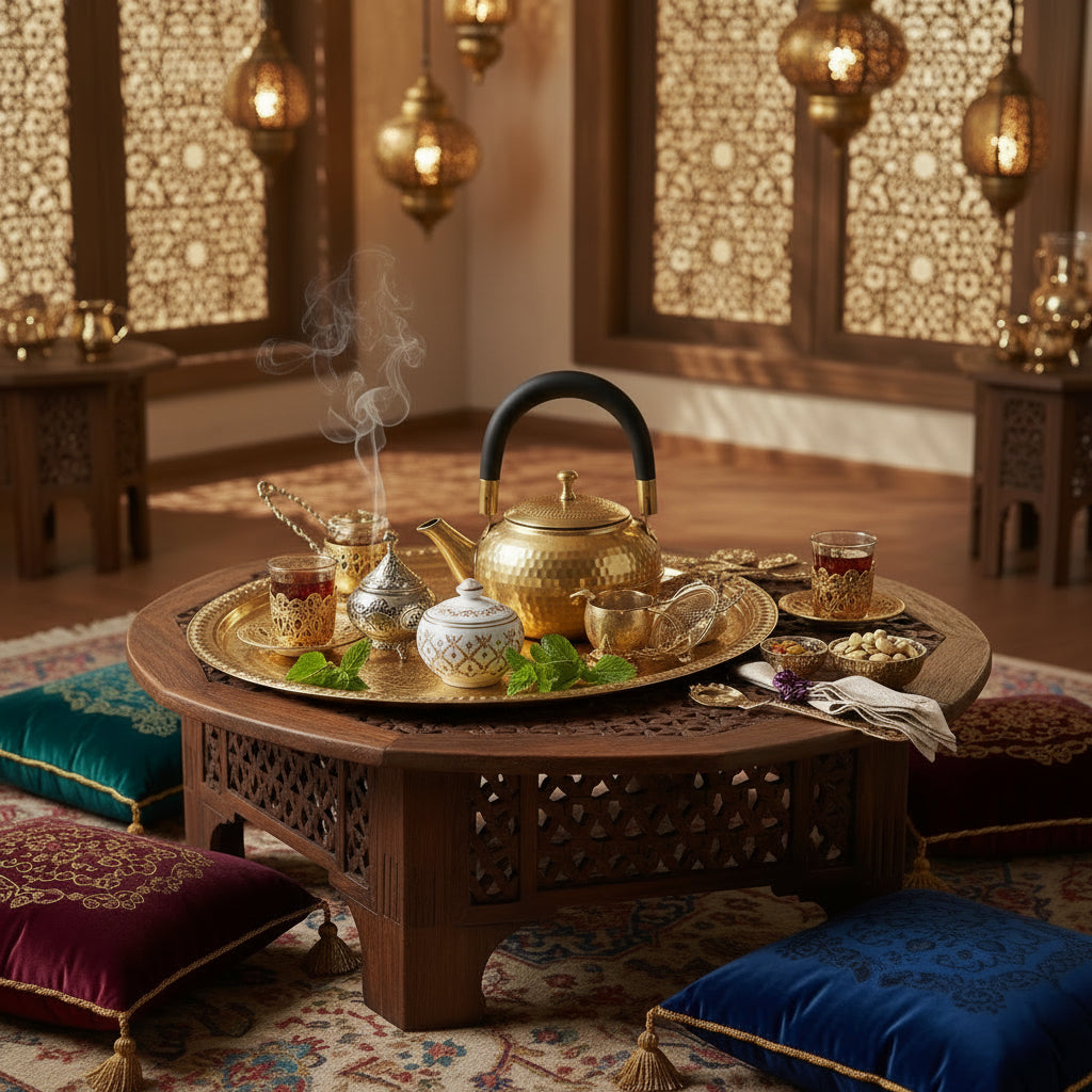 Theiere Gold Engraved - Pieces SA