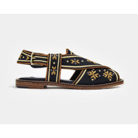 Load image into Gallery viewer, The Swati black and gold
