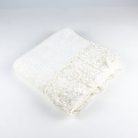 Load image into Gallery viewer, Guest Towel Ninette White Lace
