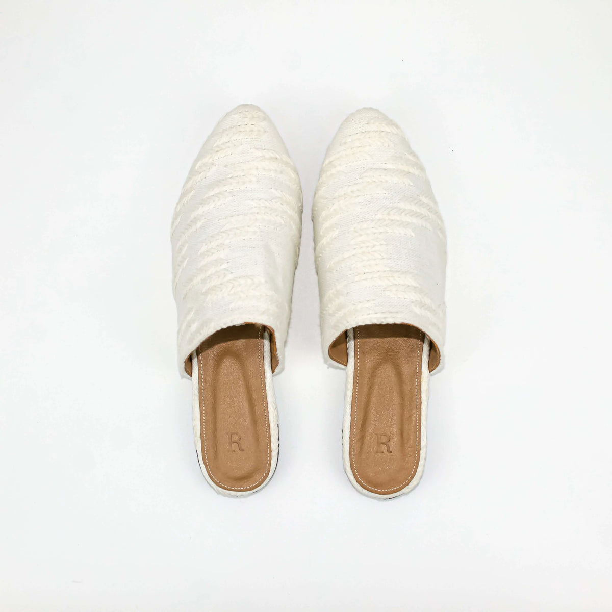 Linen Leaf White - Pieces SA