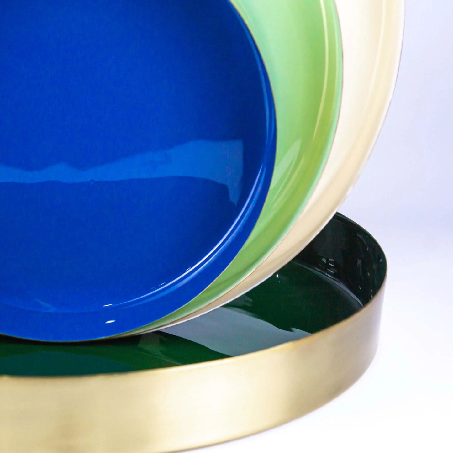 Tray Orbit Dark Blue Small Kamil Corporation