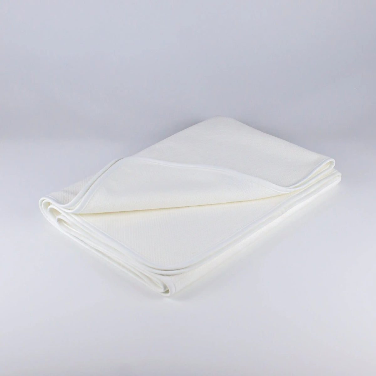 Bath Towel Como White Pique Terry - Pieces SA