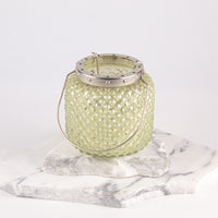 Load image into Gallery viewer, Hobnail Lanterns Small Green
