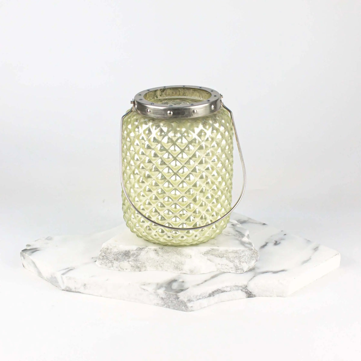 Hobnail Lanterns Large Green - Pieces SA