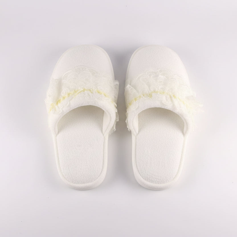 Slipper Spring Ecru - Pieces SA