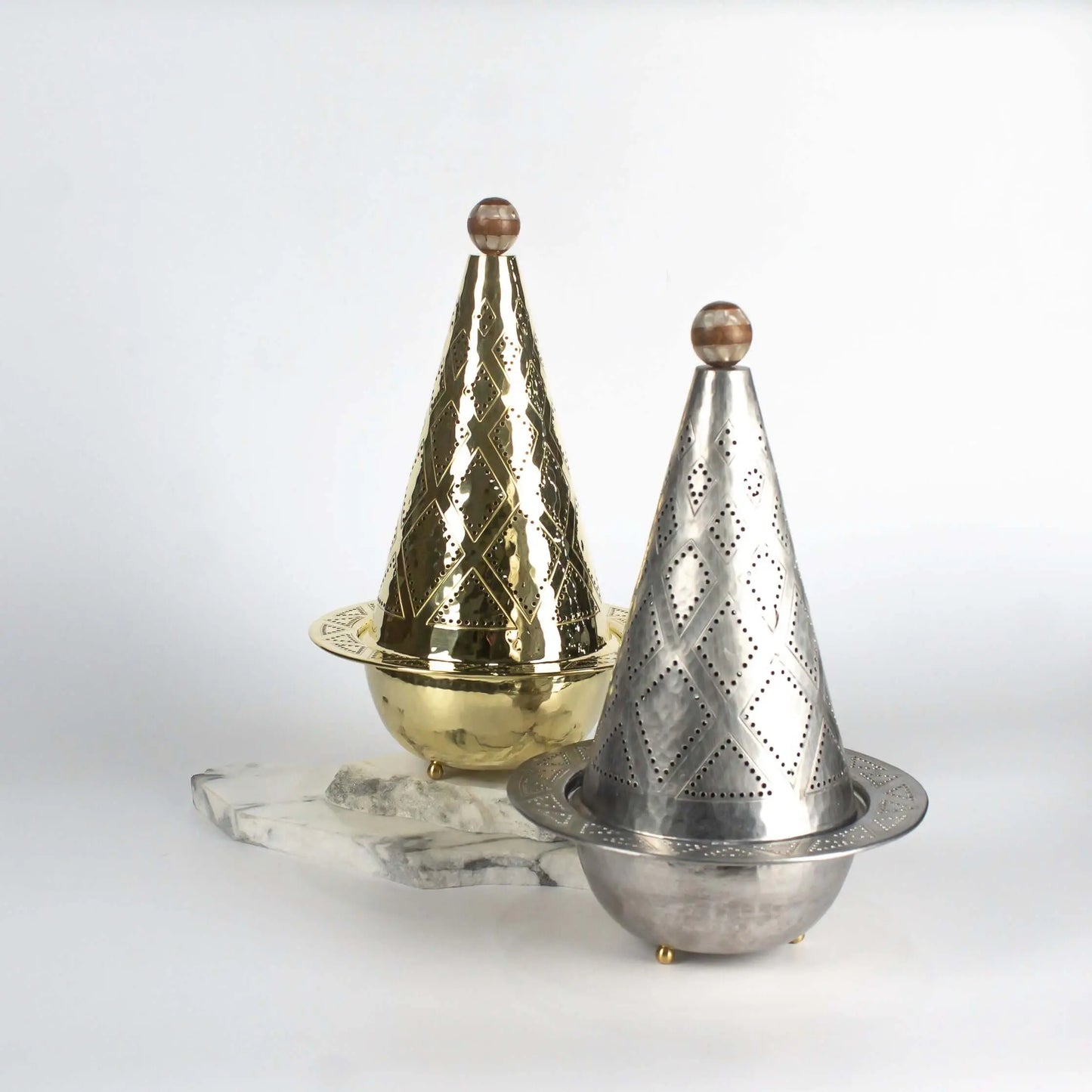 Silver Long Mubkhar - Pieces SA