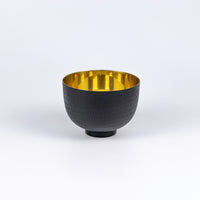 Load image into Gallery viewer, Candle Bowl Brass Black
