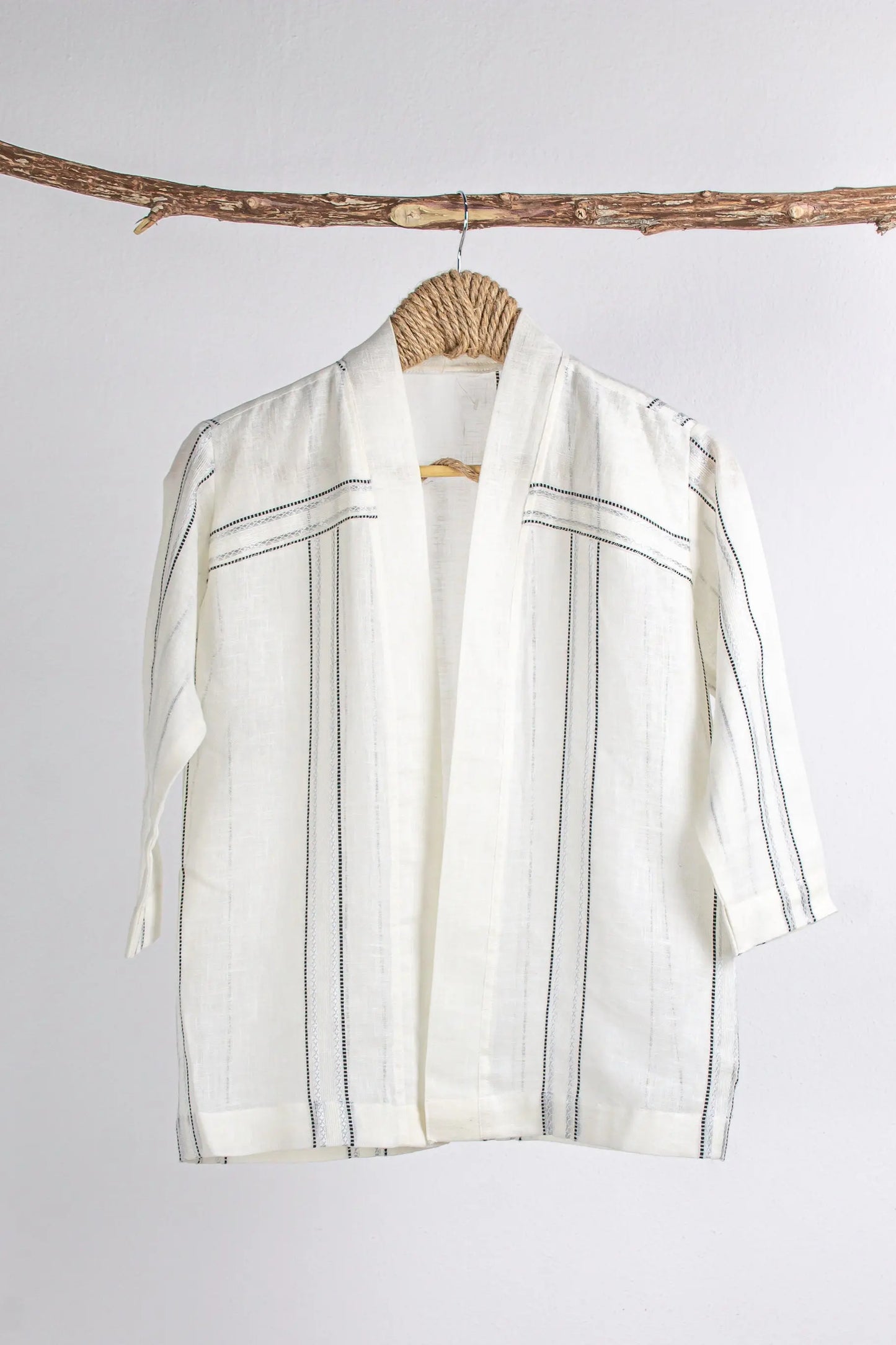 Jacket Ivory with Black Dots - Pieces SA