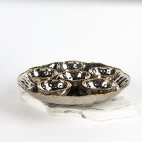 Load image into Gallery viewer, Molten Metal Thali and Bowls Set
