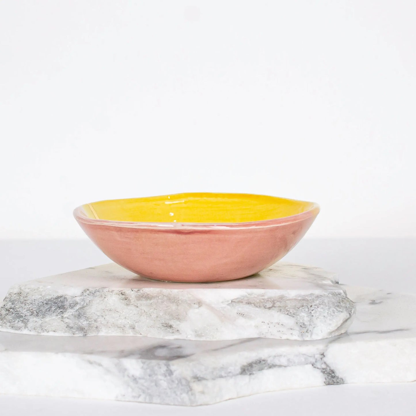 Two Coloured Gold Small Bowl Jaune Rose - Pieces SA