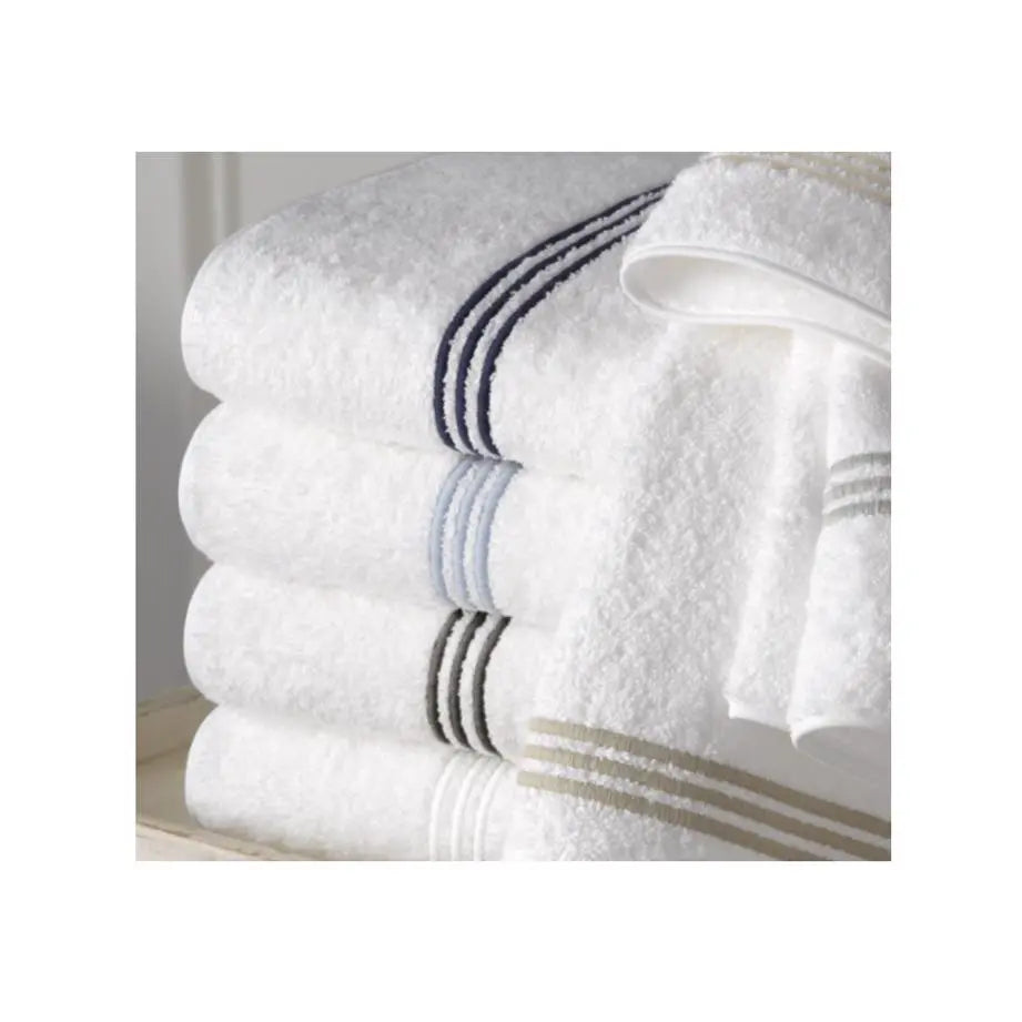Bath Towel Bel Tempo Silver Accessories Pieces