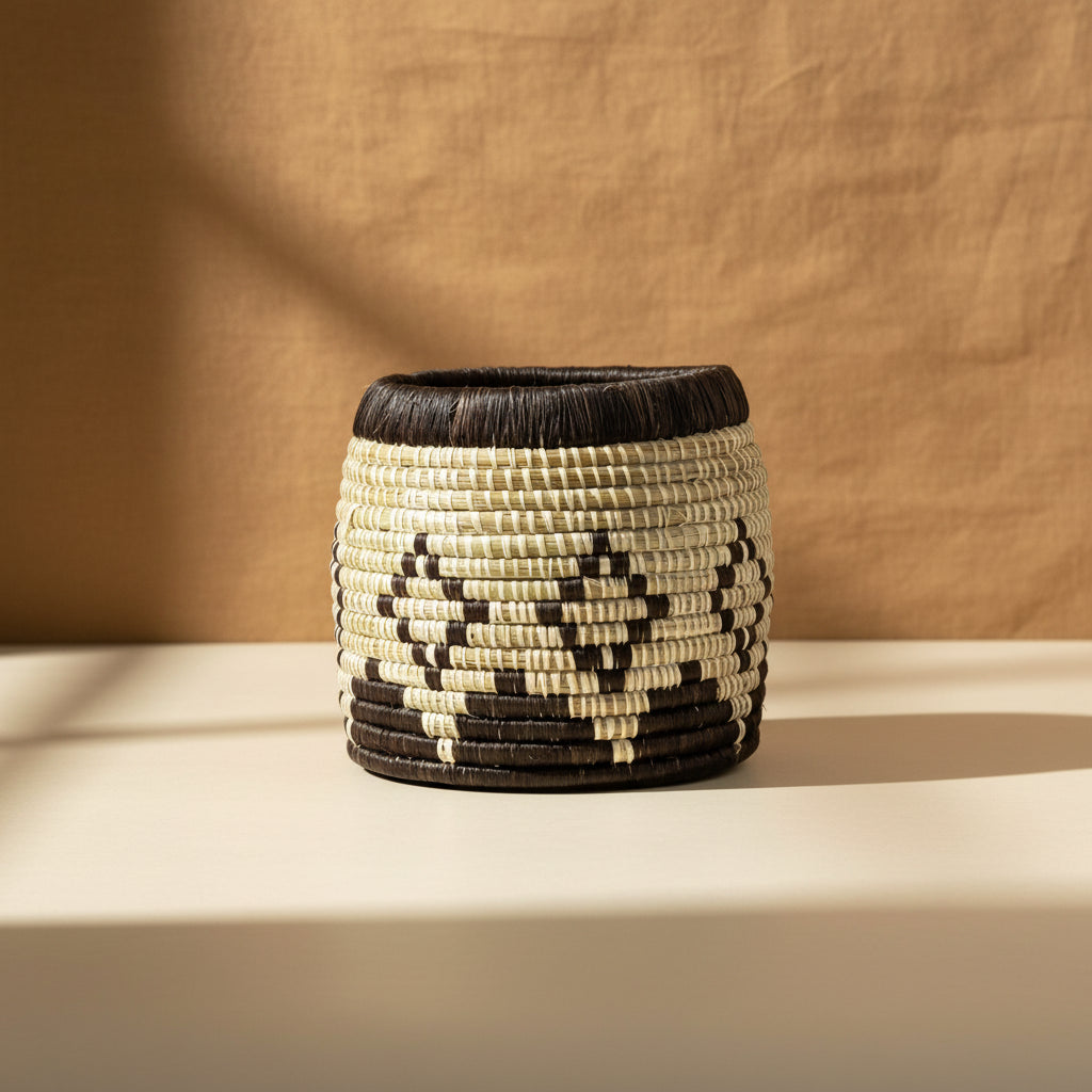 Black & White Kitchen Utensil Holder