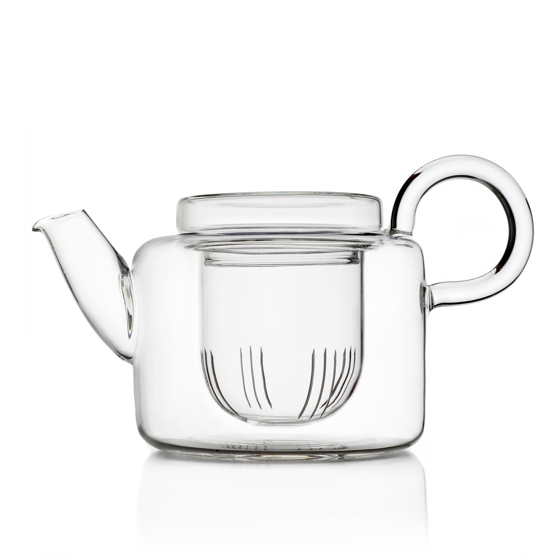 Piuma Teapot with Filter Small - Pieces SA