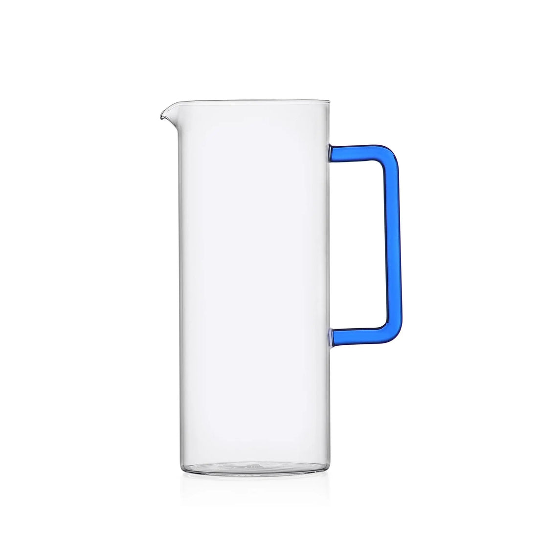 Tube Jug with Blue Handle - Pieces SA