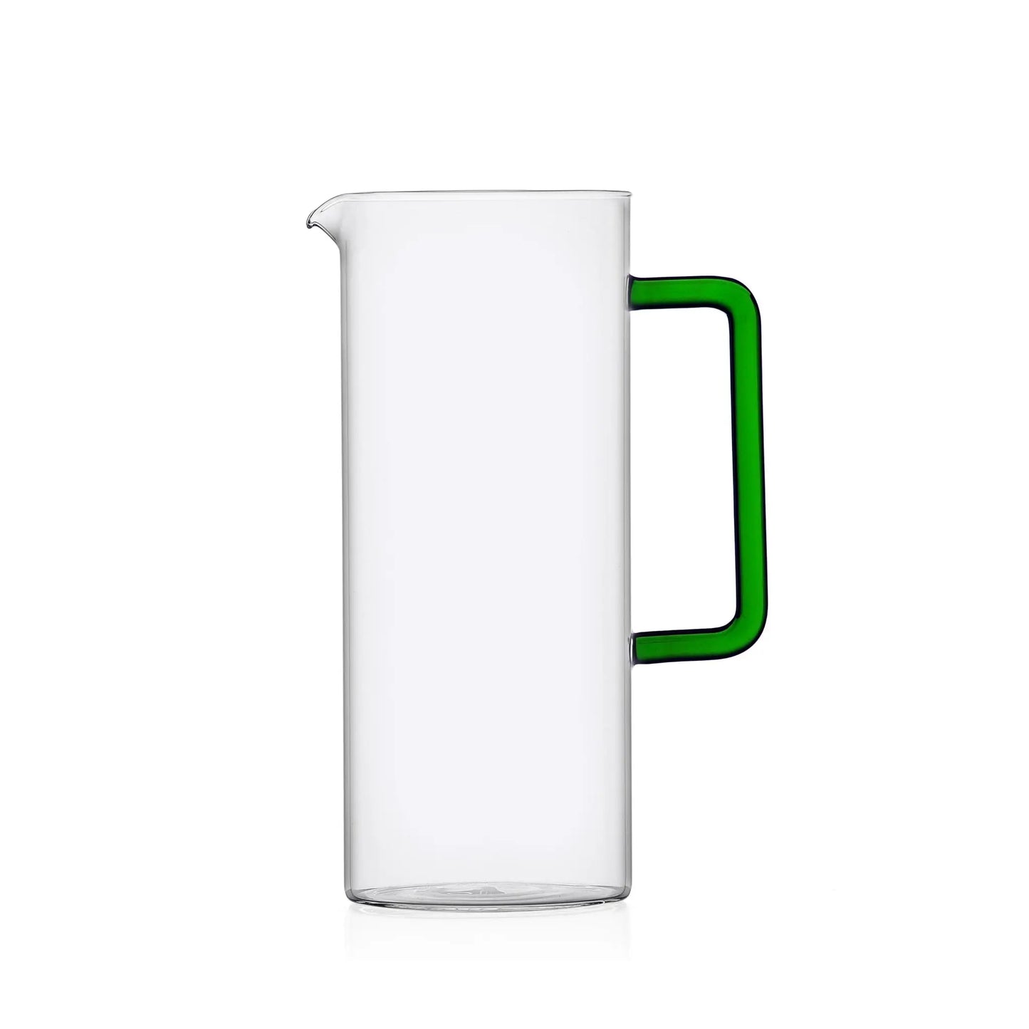 Tube Jug with Green Handle - Pieces SA