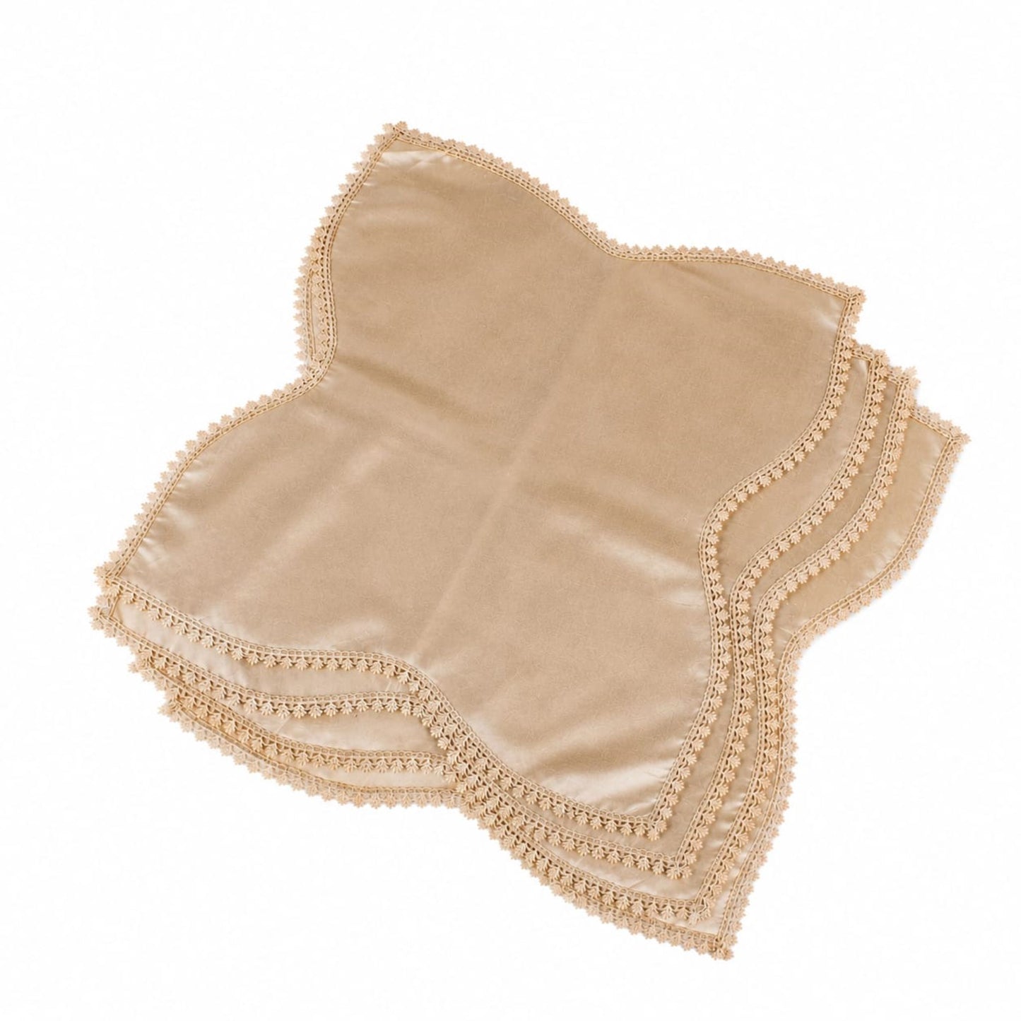 Shantung Bread Linen Cloth Beige Set of 4