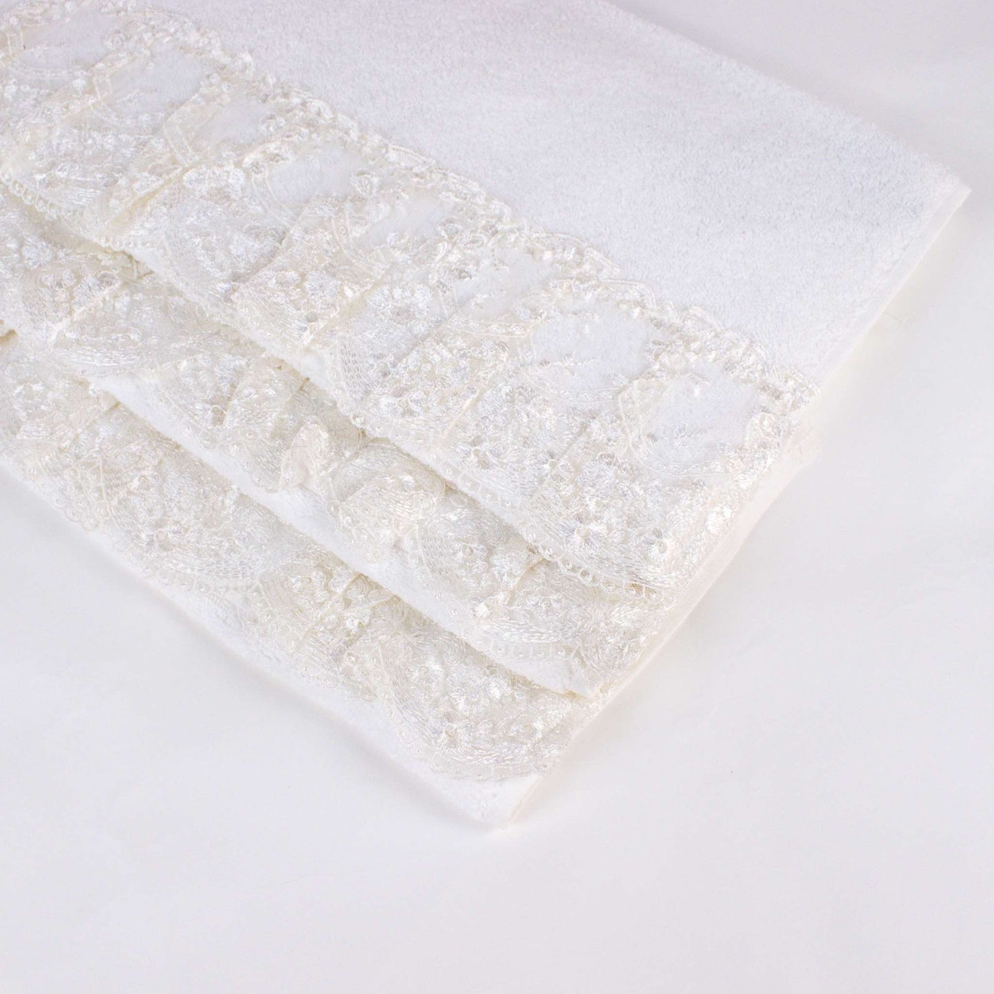 Face Towel Ninette White Set of 3
