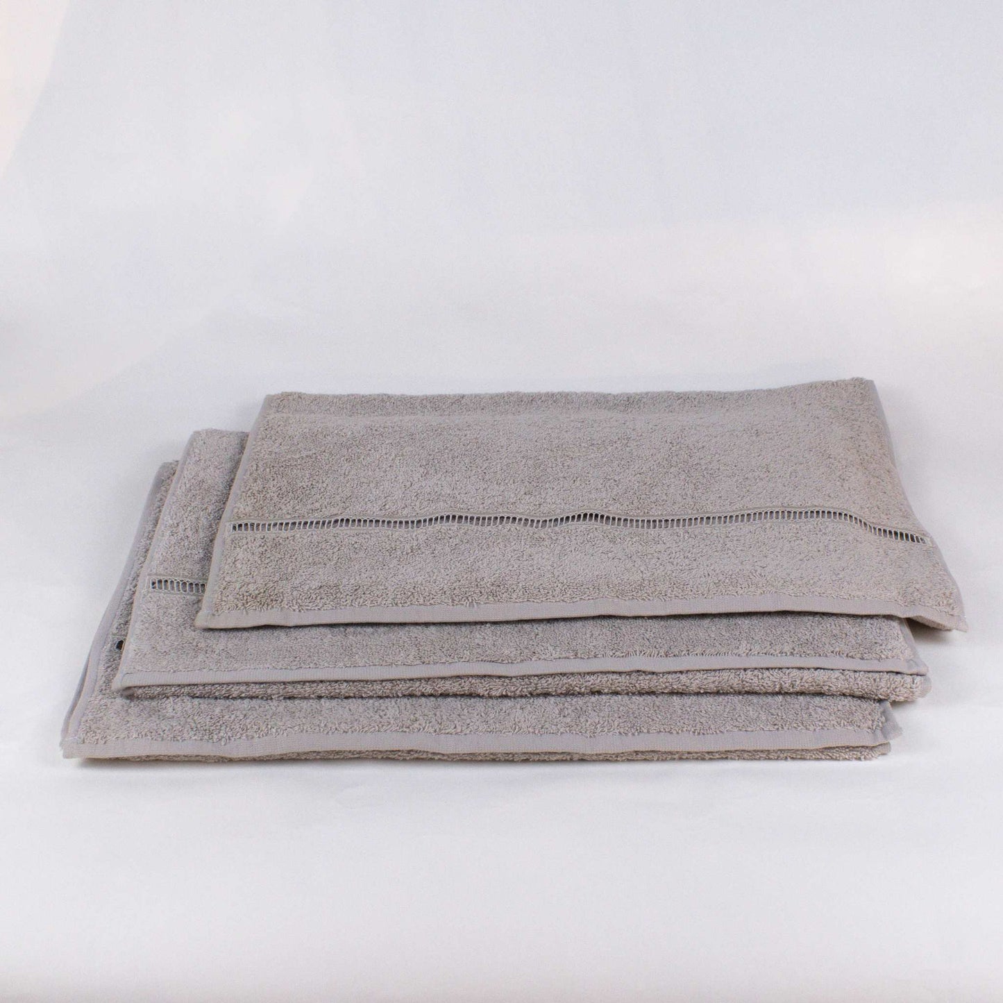 Guest Towel Gray Colber Lace Set of 3