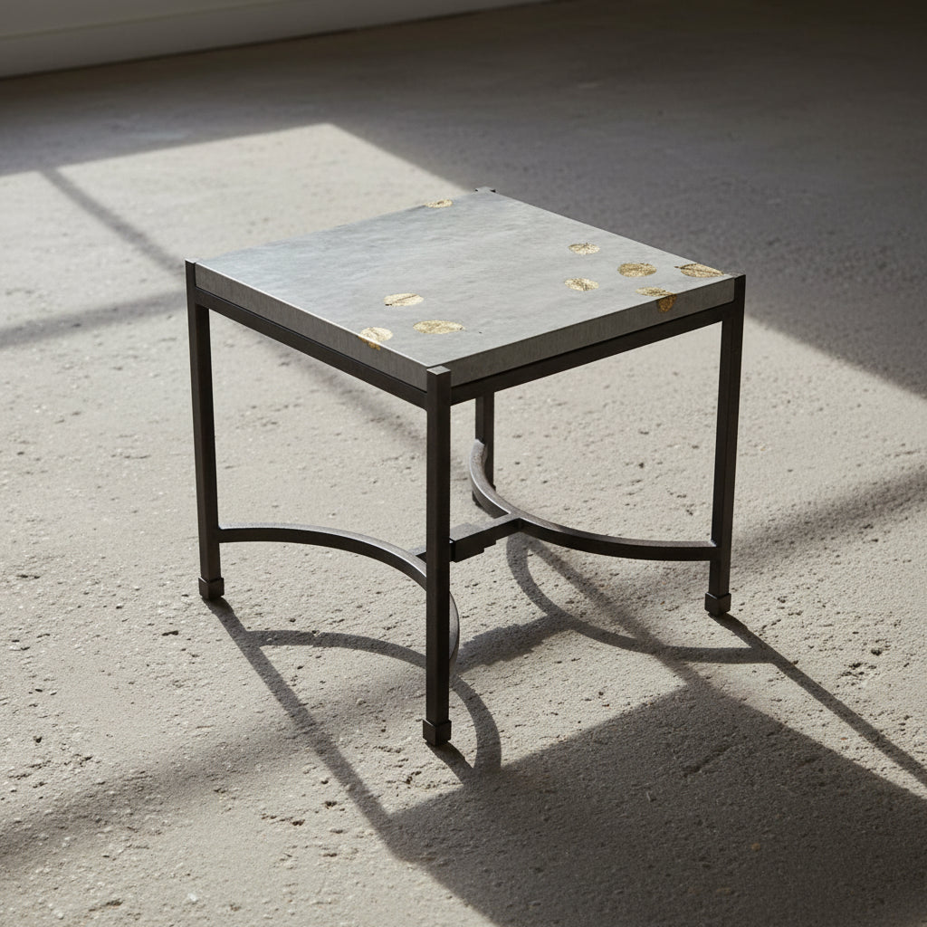 Fallen Leaves Square Side Table