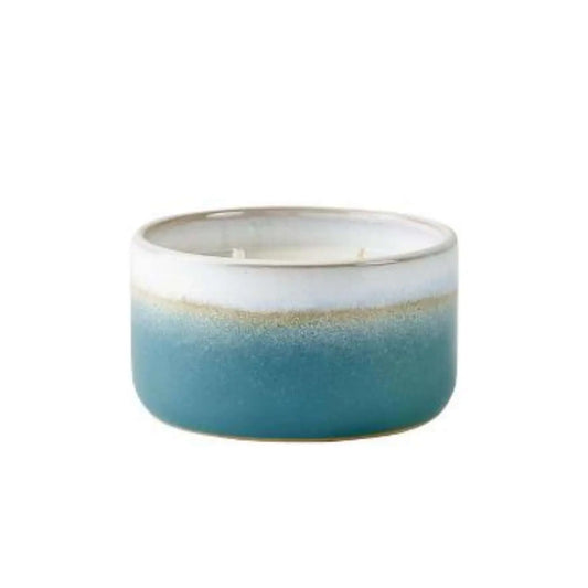 Candle Cotton Blossom Aqua Ceramics - Pieces SA