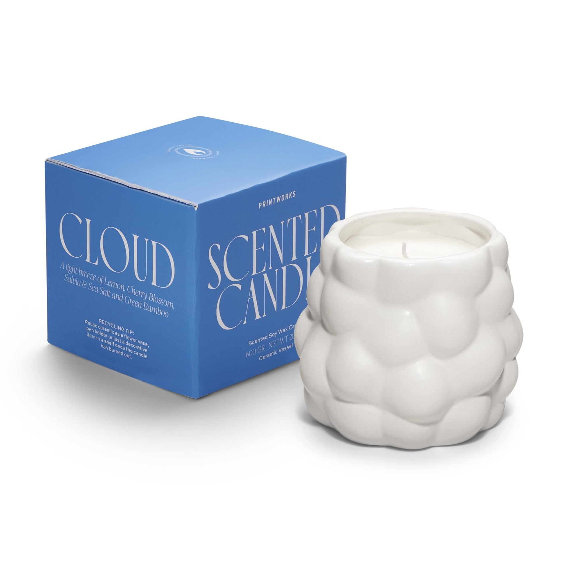 Scented Candle Cloud - Pieces SA