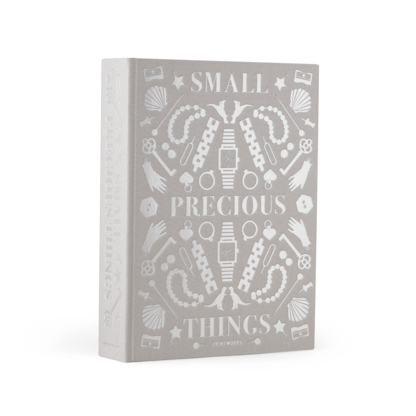 Storage box Precious Things, Grey