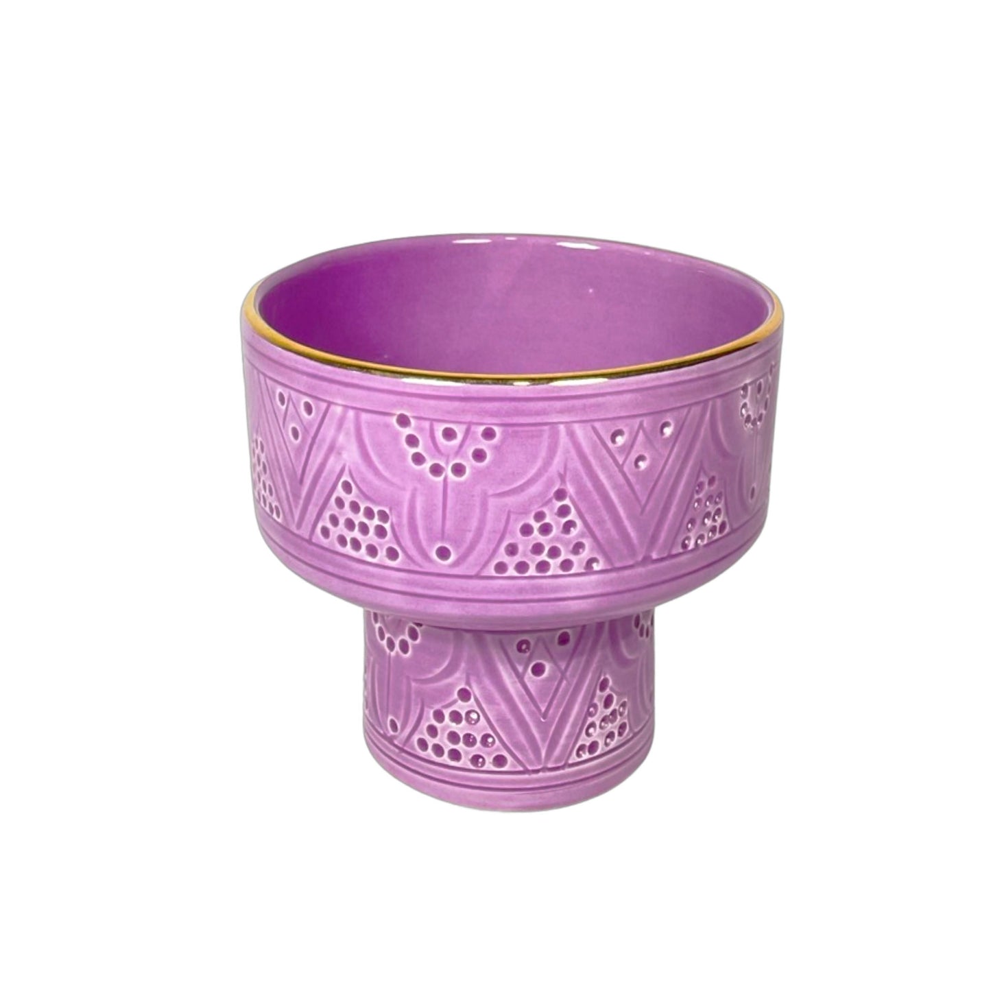Small Aperitivo Bowl Impression Gold Ceramic