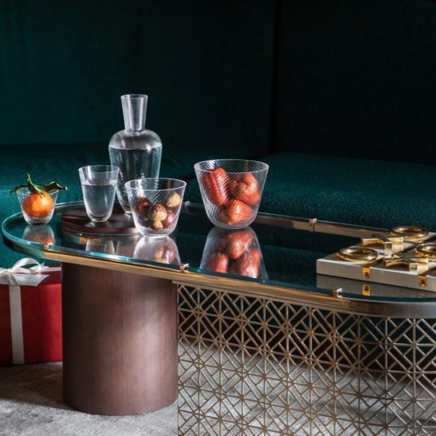 Clear Bowl Linea Small