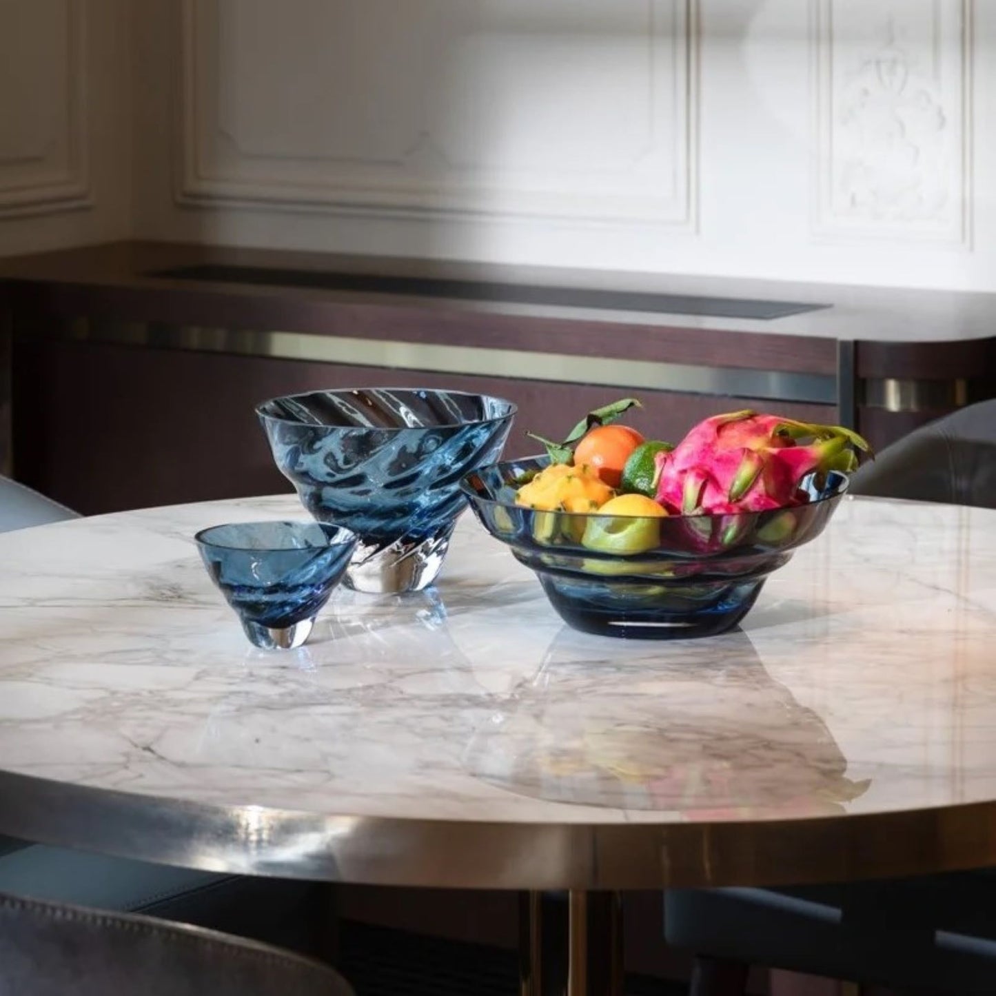 Underlay Blue Smoke Royal Marika Bowl