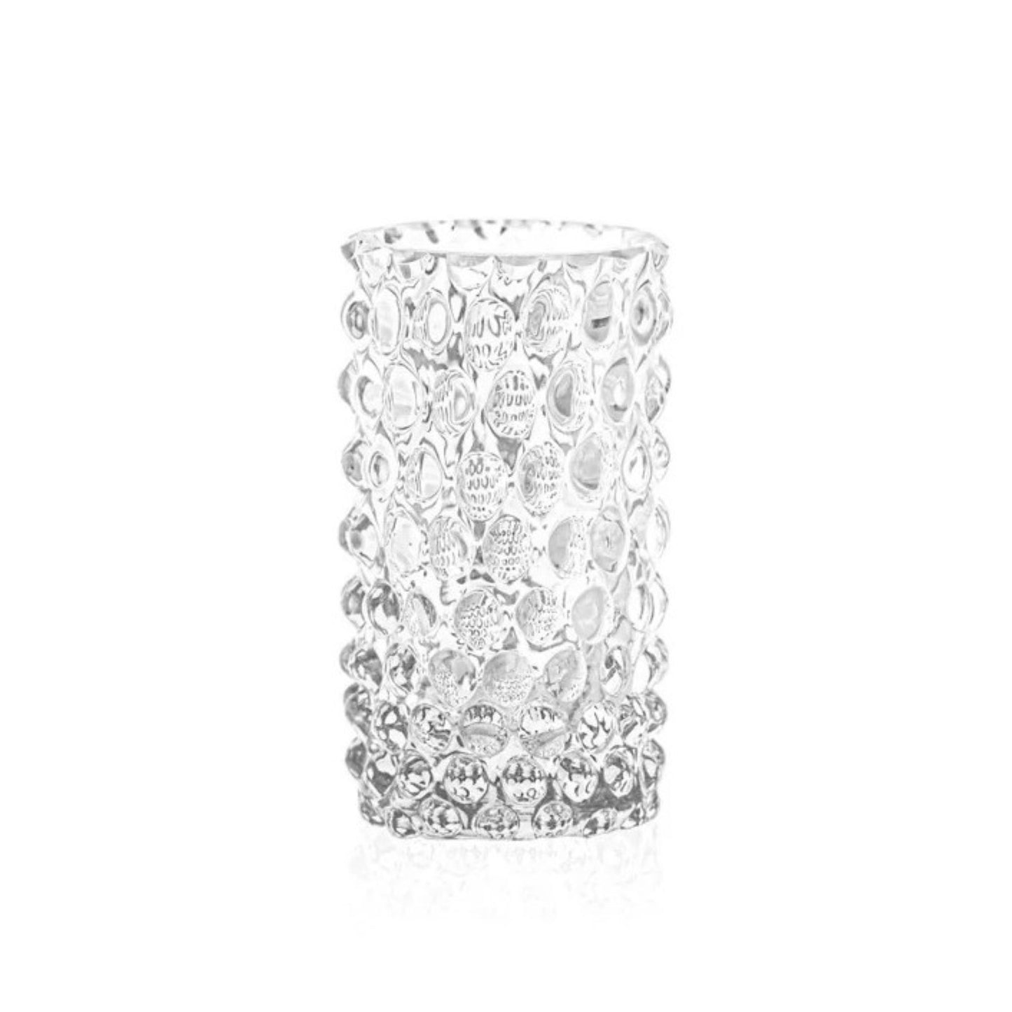 Clear Hobnail Bud Vase