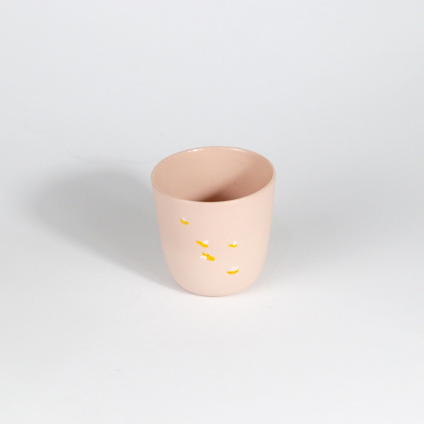 Bees Medium Cup Pink