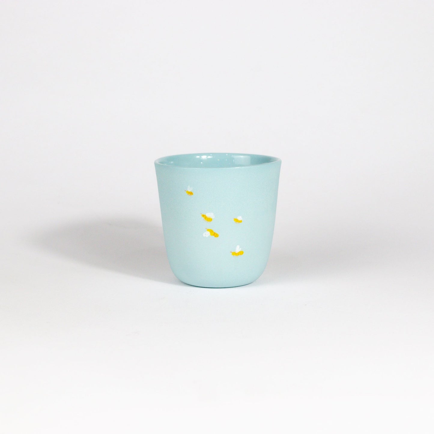 Bees Medium Cup Sky Blue