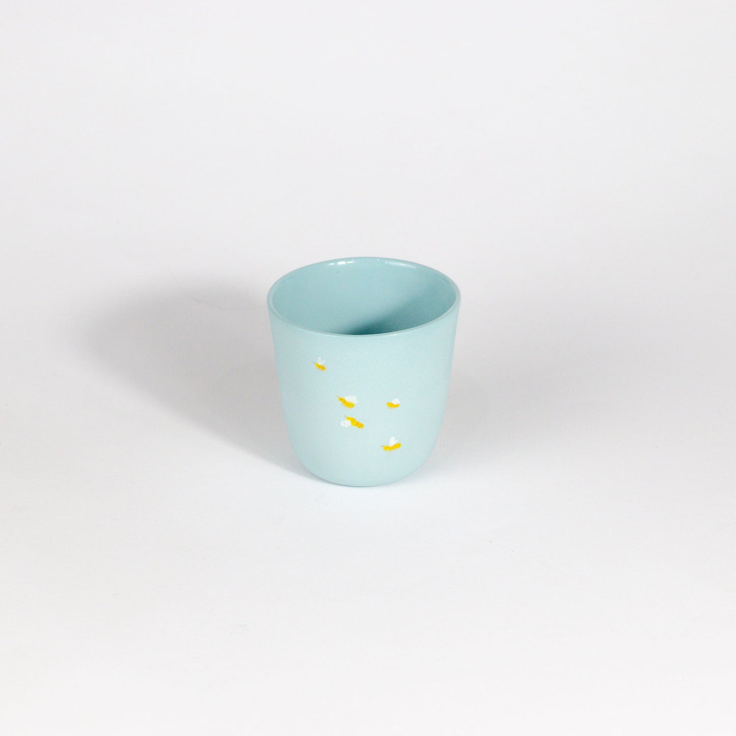 Bees Medium Cup Sky Blue