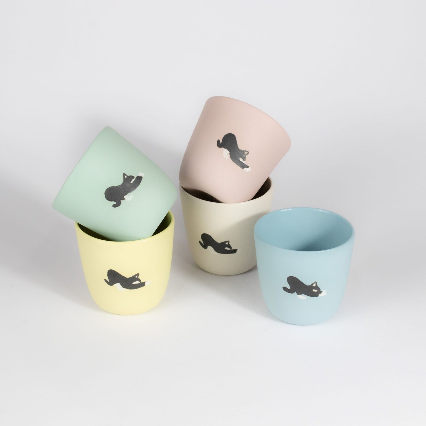 Black Tiger Medium Cup Pink