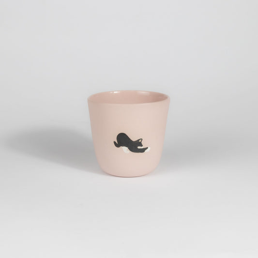 Black Tiger Medium Cup Pink