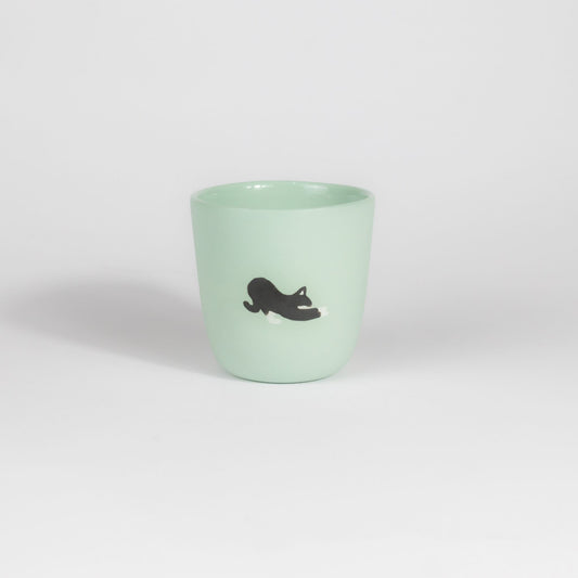 Black Tiger Medium Cup Pistachio